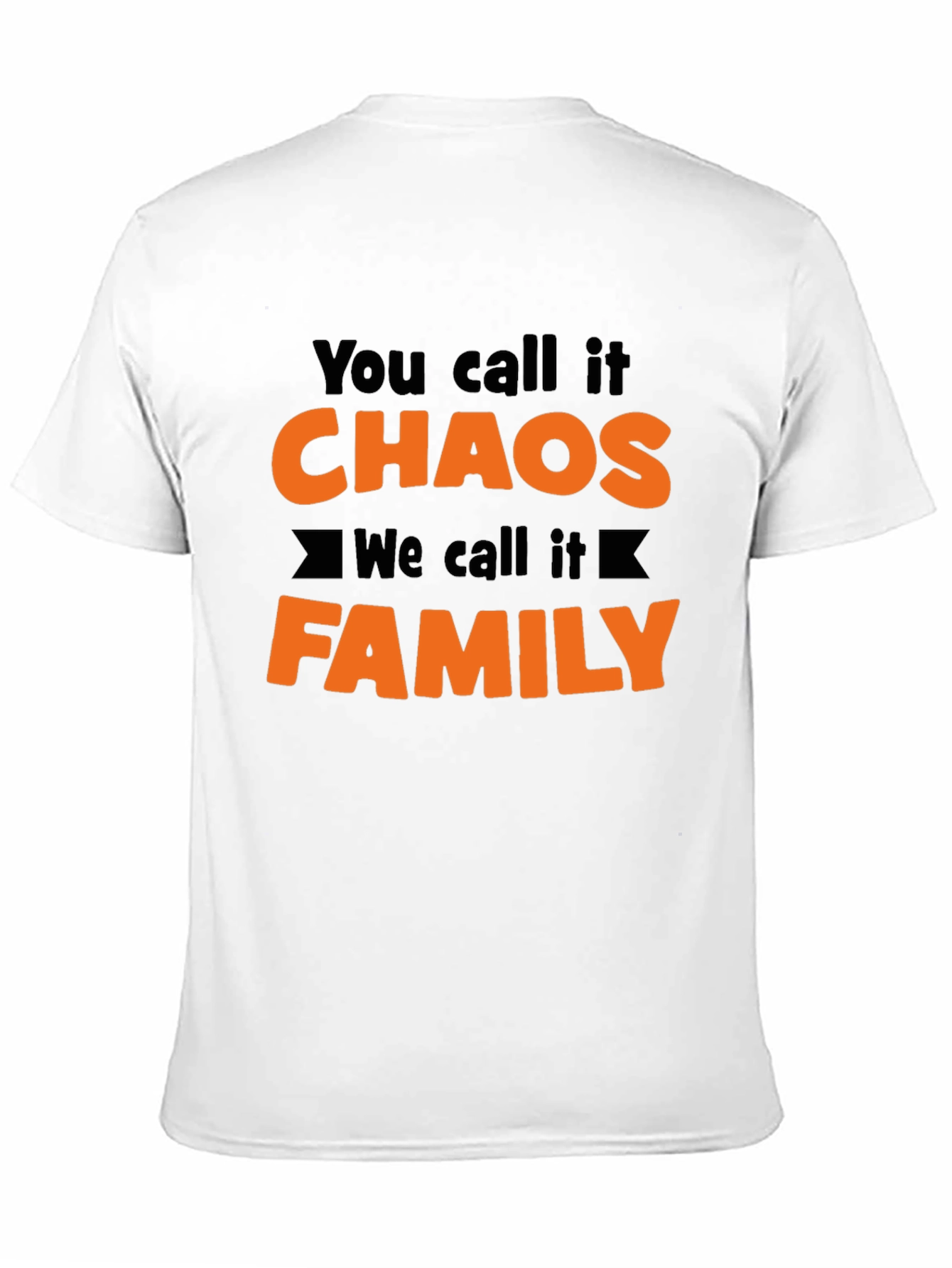 Chaos Family Graphic Tee - Soft Cotton Blend