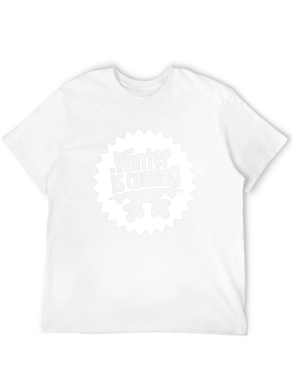 Winter is Coming Black T-Shirt
