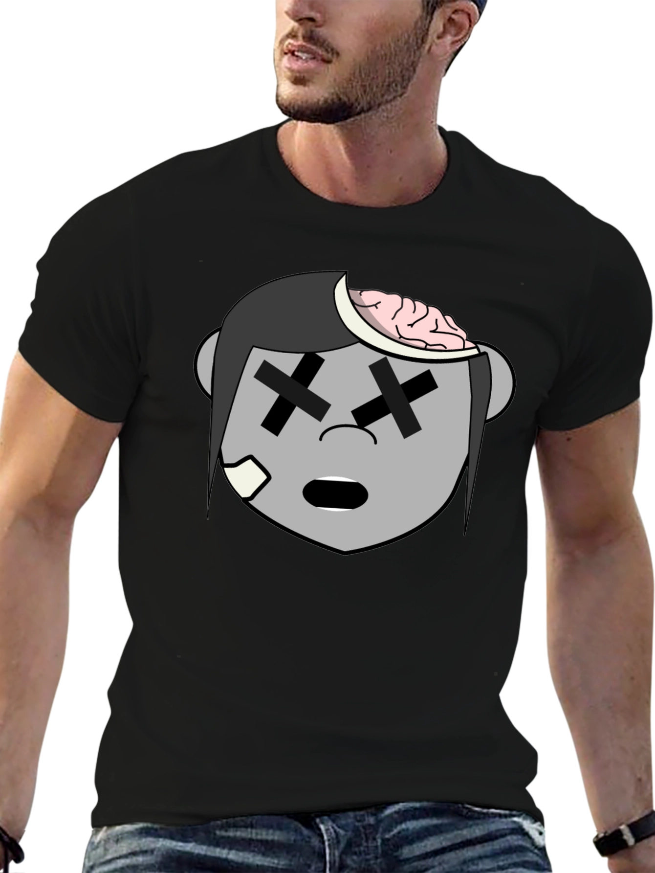 Zombie Cartoon Graphic Tee