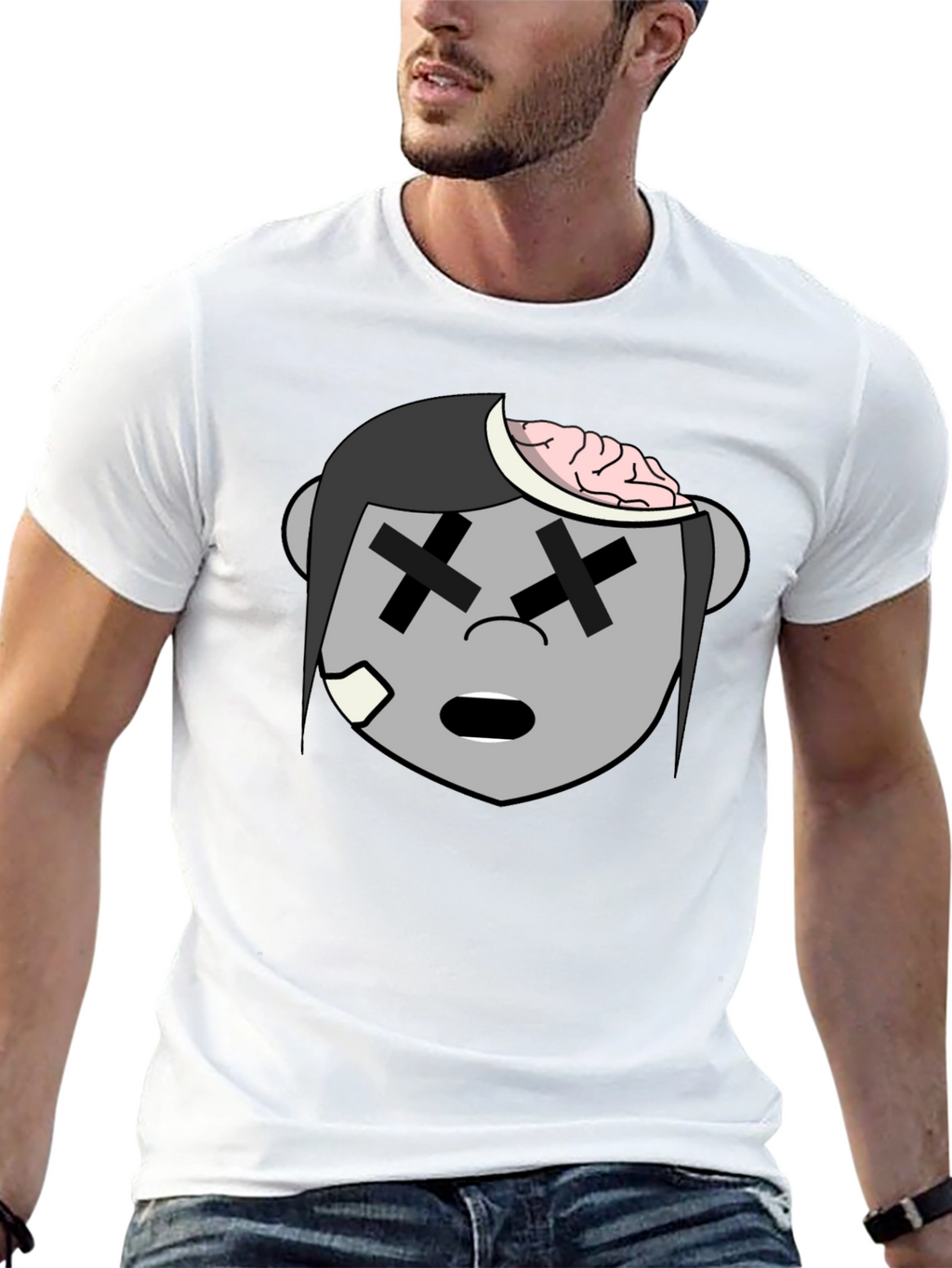 Zombie Cartoon Graphic Tee