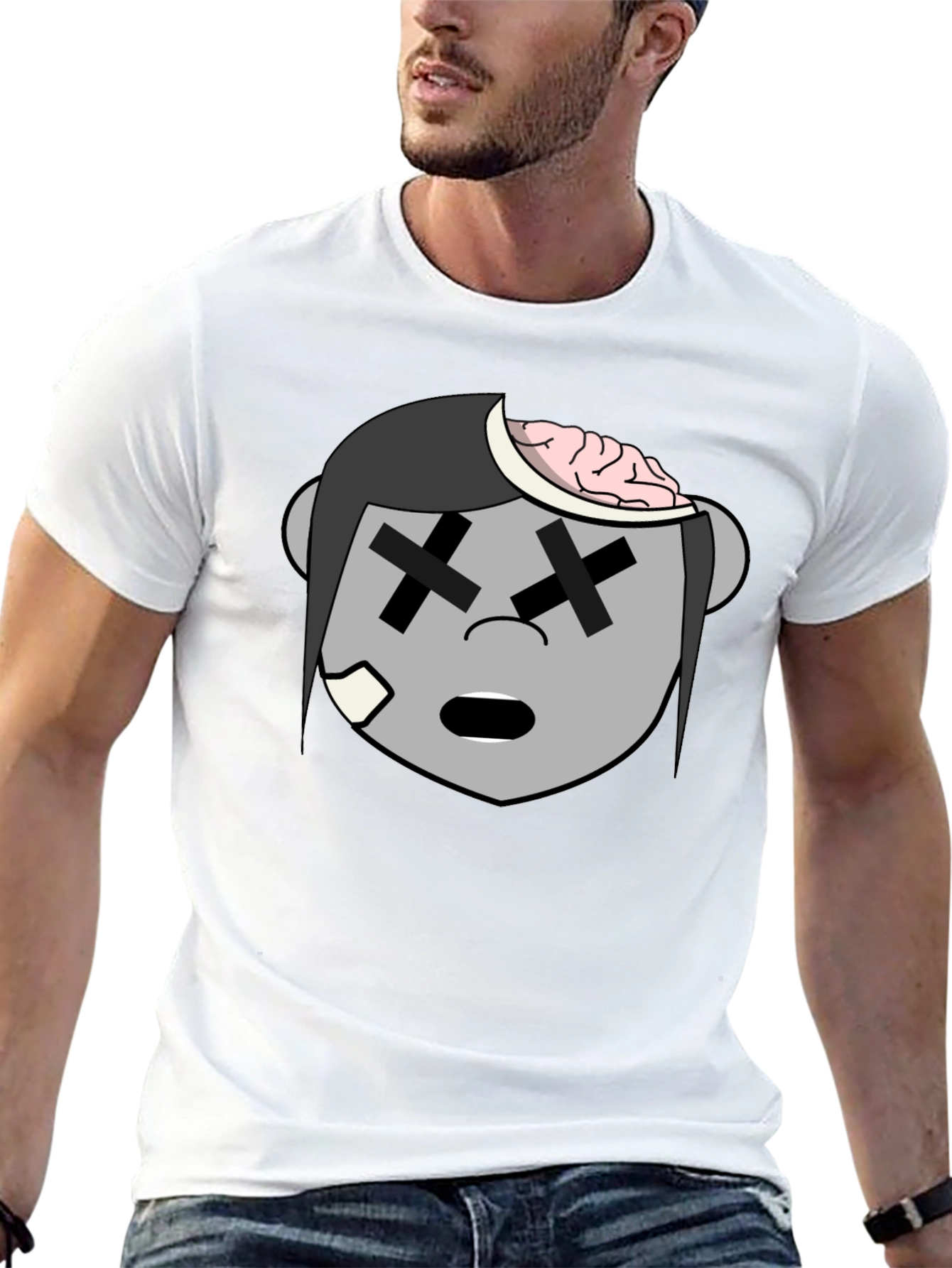 Zombie Cartoon Graphic Tee