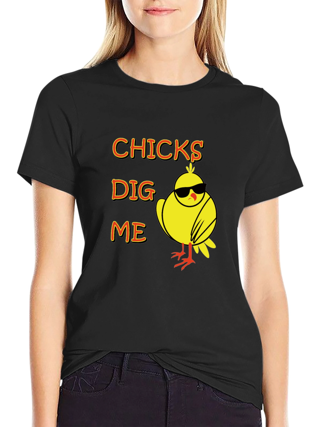 Chicks Dig Me T-Shirt Funny Easter Tee