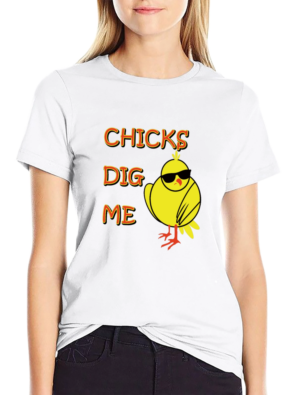 Chicks Dig Me T-Shirt Funny Easter Tee