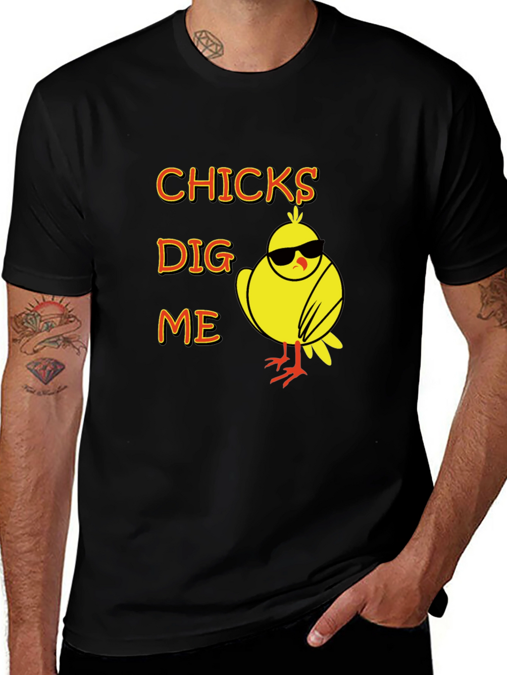 Chicks Dig Me T-Shirt Funny Easter Tee