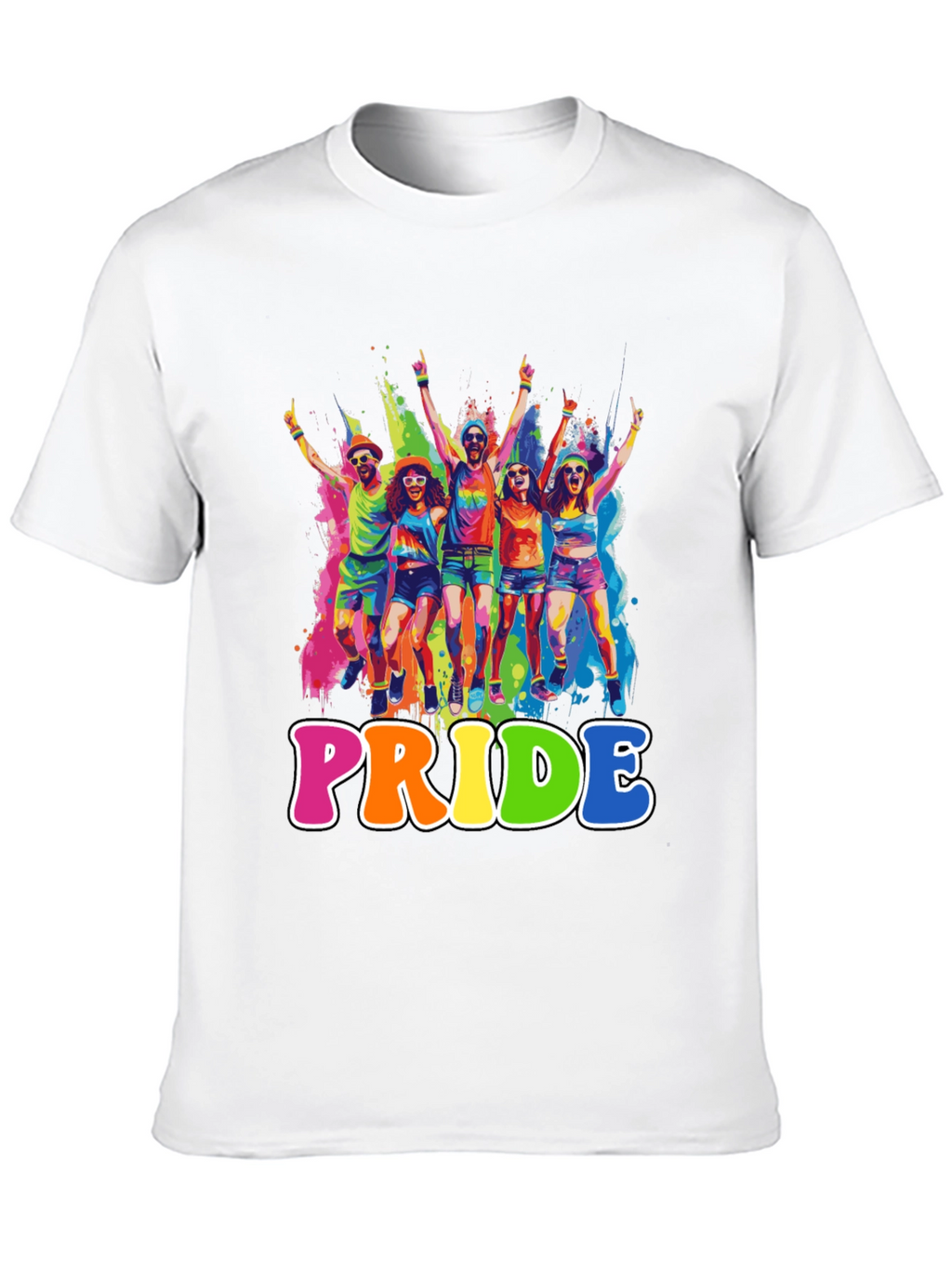 Pride Celebration Tee - Vibrant Graphic T-Shirt