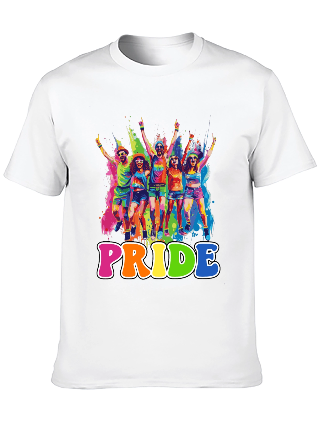 Pride Celebration Tee - Vibrant Graphic T-Shirt