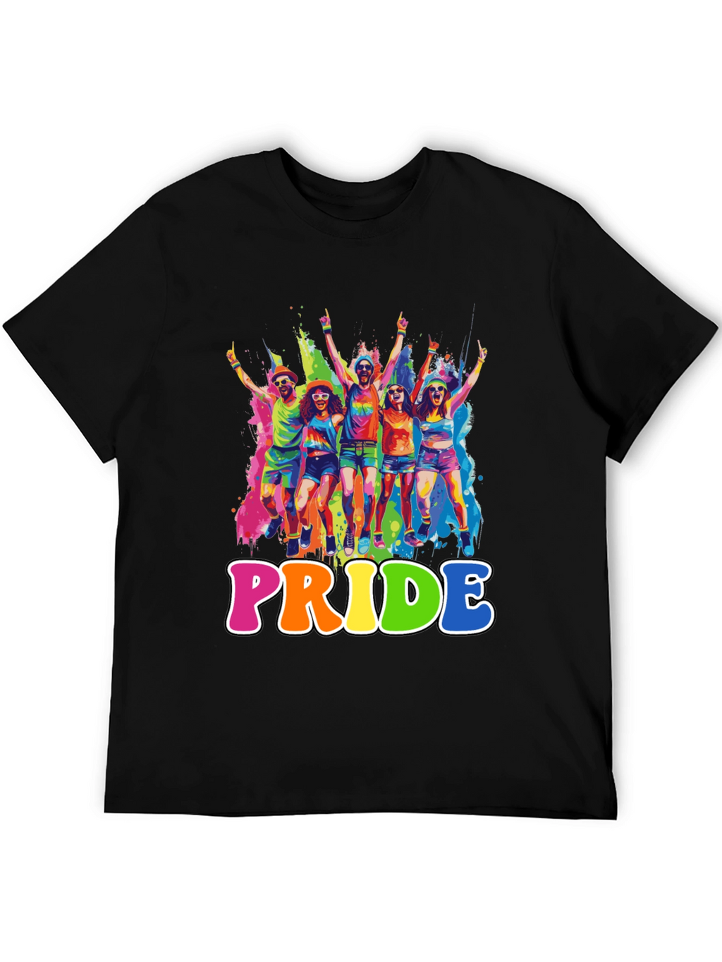 Pride Celebration Tee - Vibrant Graphic T-Shirt