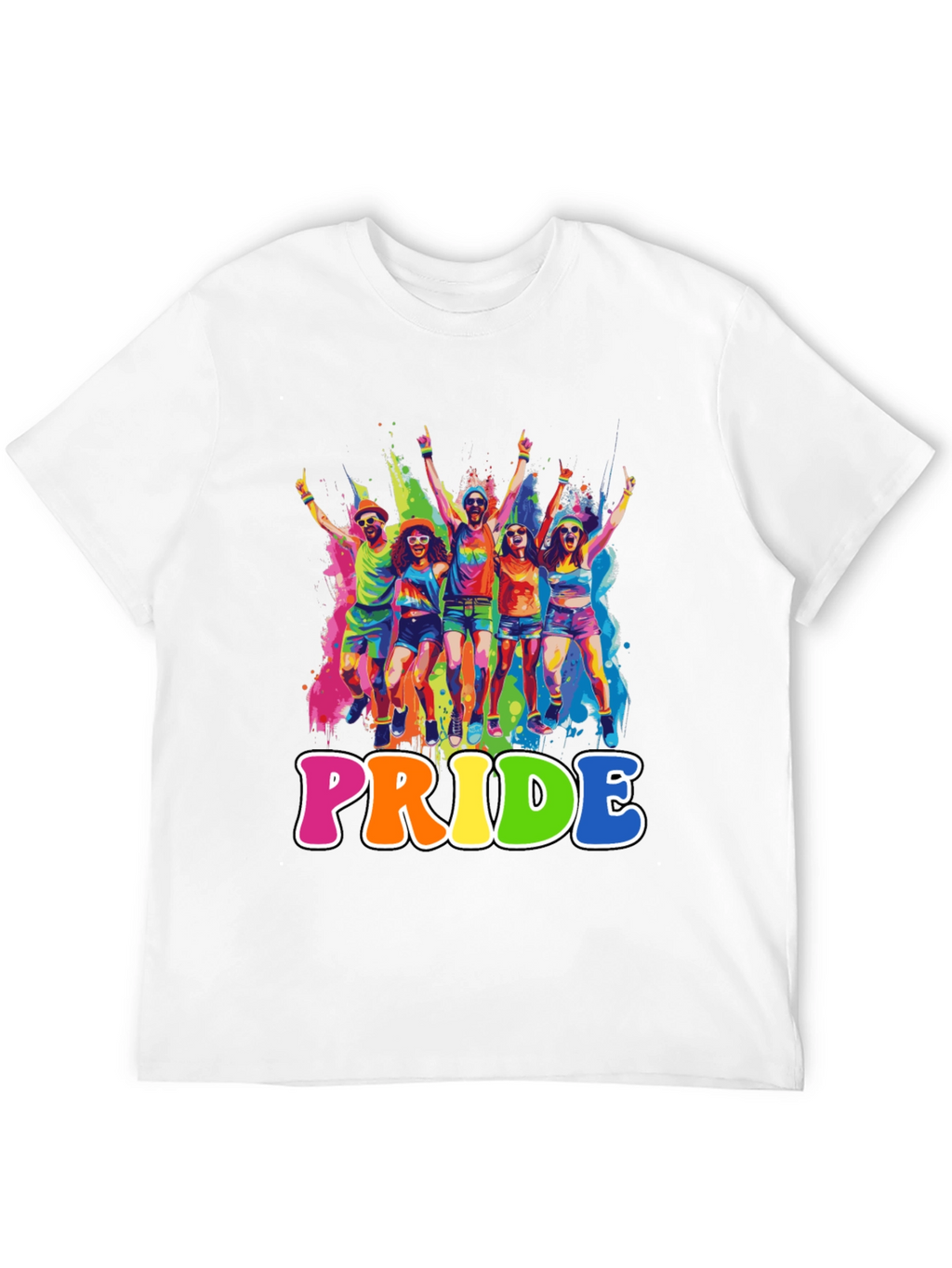 Pride Celebration Tee - Vibrant Graphic T-Shirt