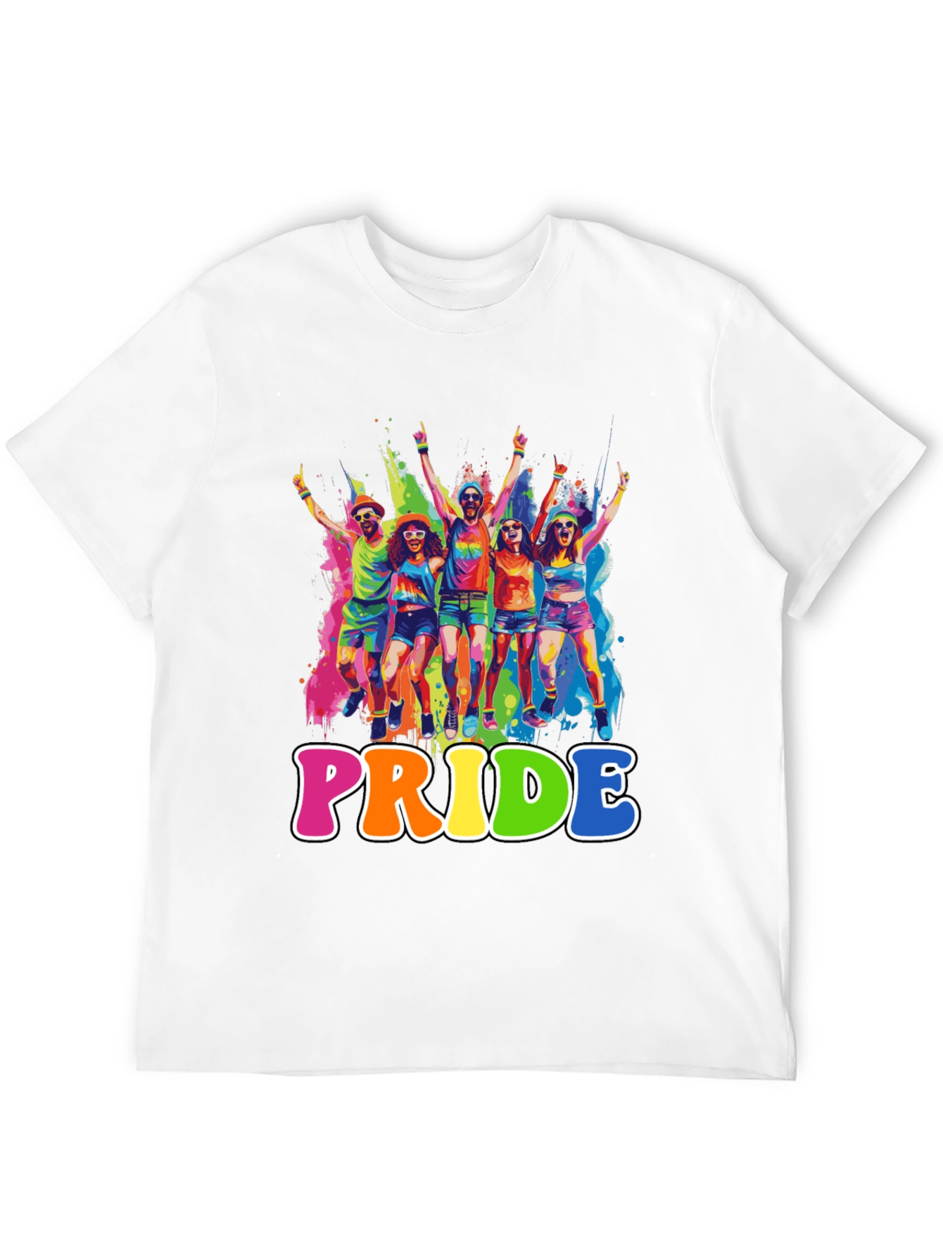 Pride Celebration Tee - Vibrant Graphic T-Shirt