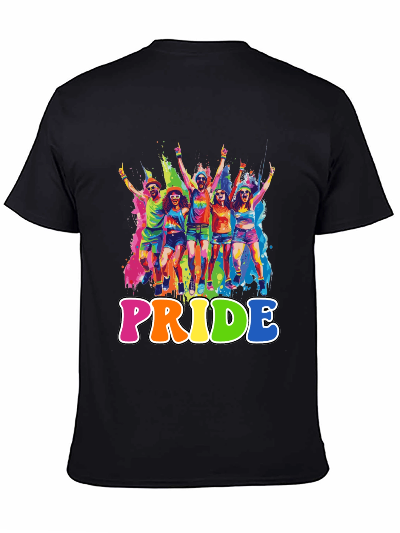Pride Celebration Tee - Vibrant Graphic T-Shirt