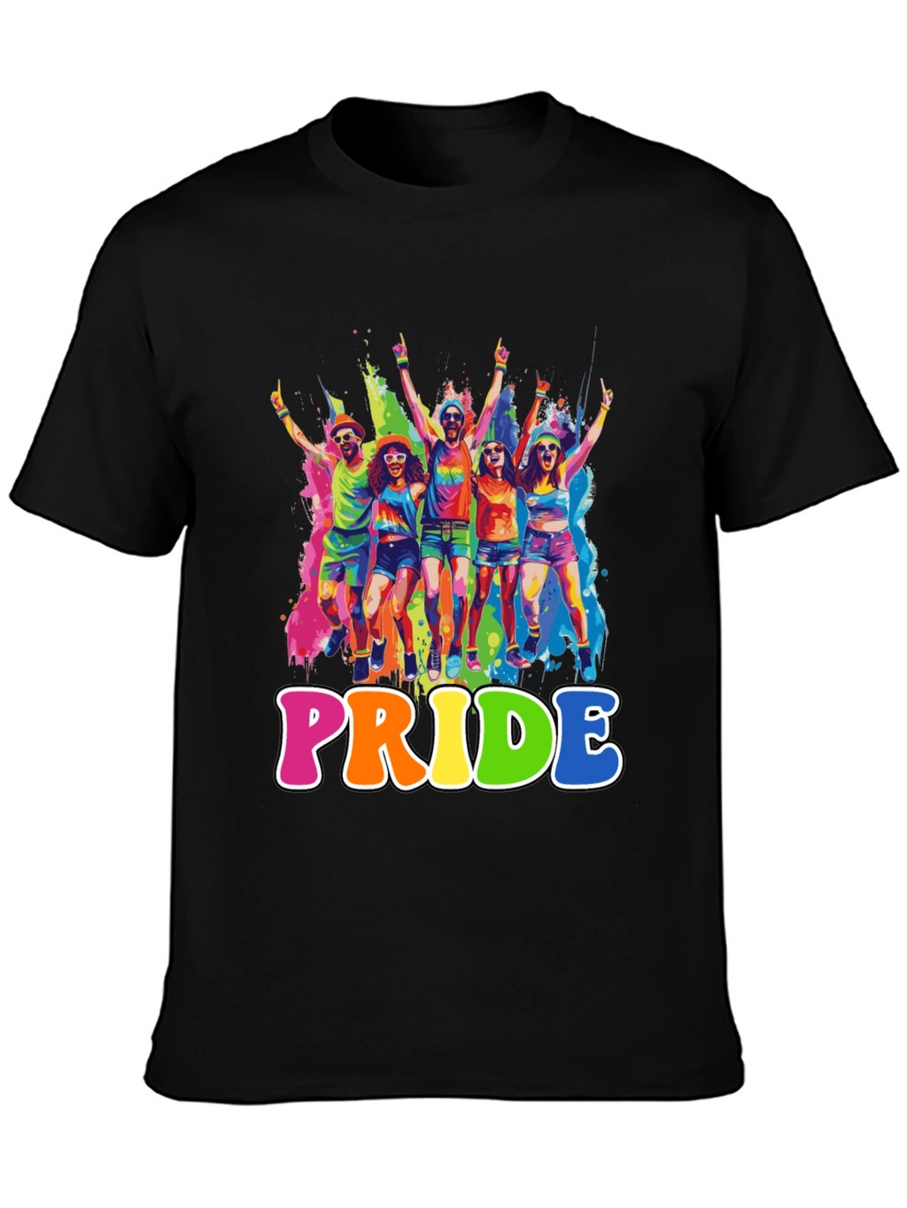 Pride Celebration Tee - Vibrant Graphic T-Shirt