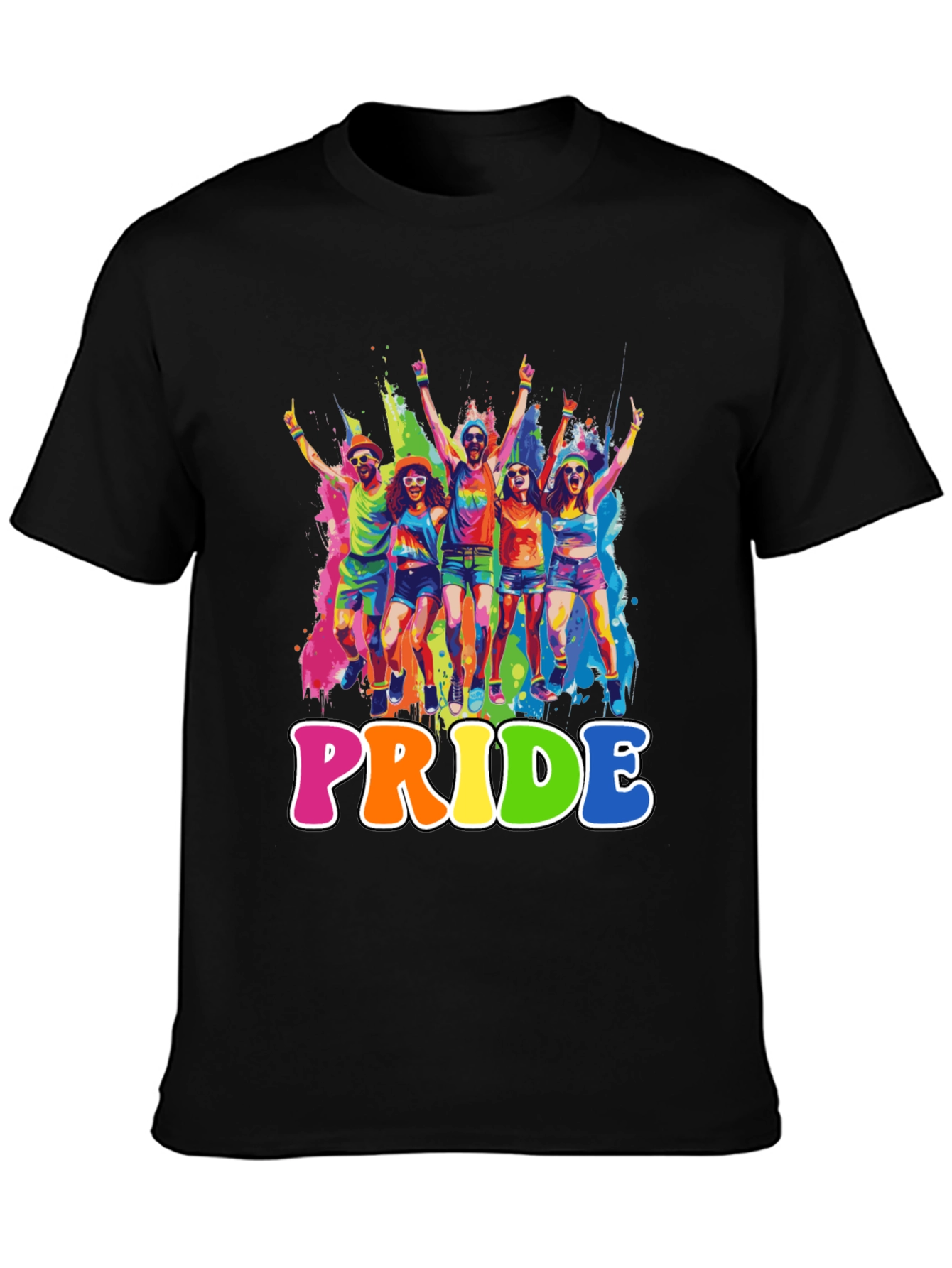 Pride Celebration Tee - Vibrant Graphic T-Shirt