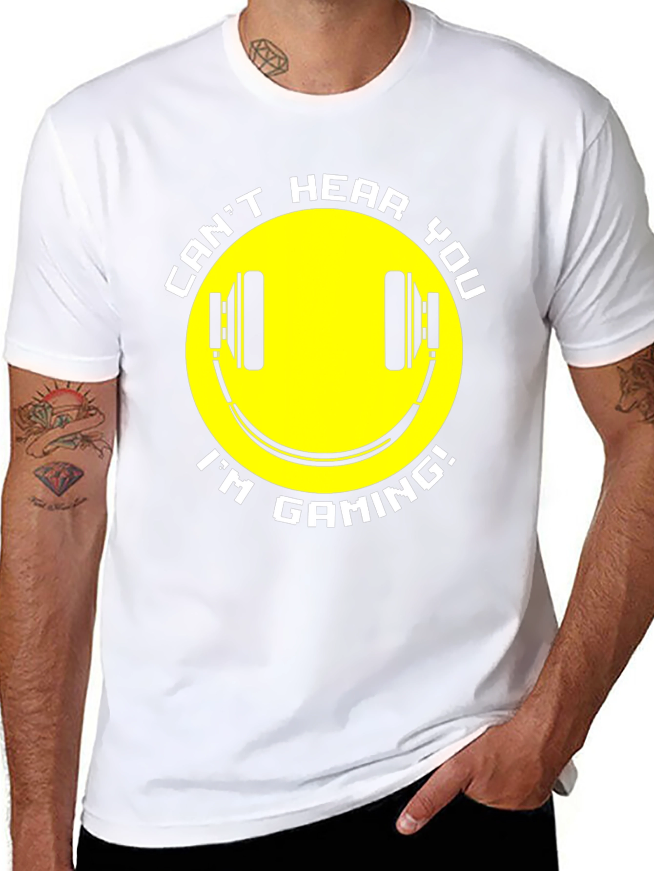 Gaming T-Shirt - Cant Hear You Im Gaming!