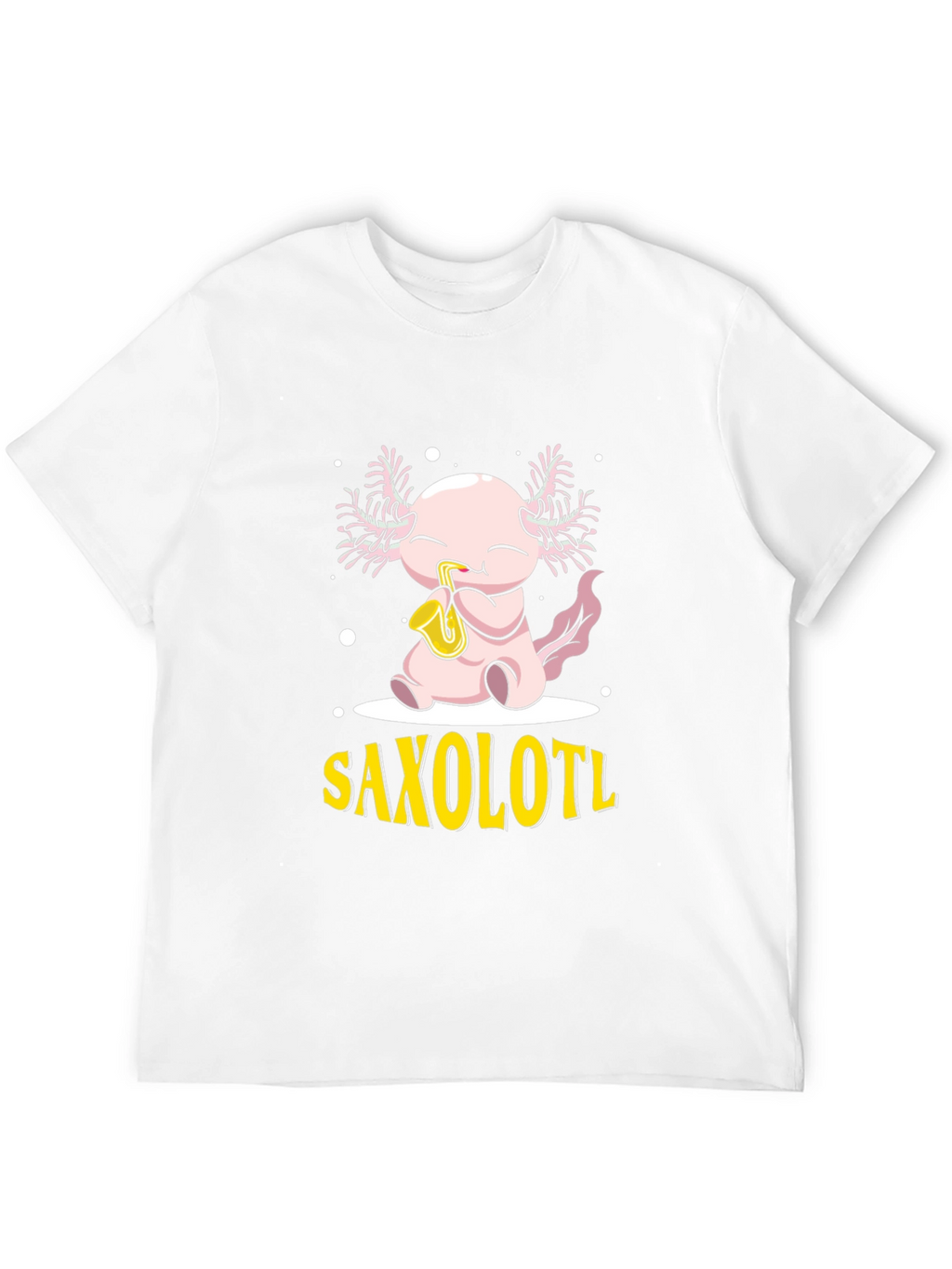 Saxolotl Axolotl Saxophone T-Shirt