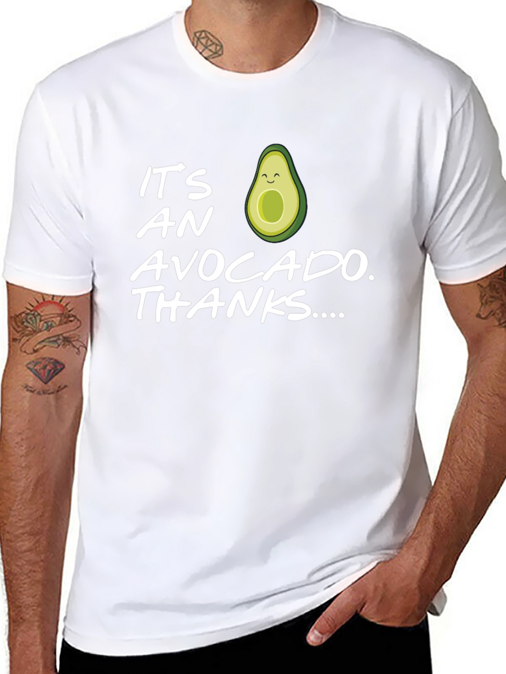 Funny Avocado T-Shirt - Its an Avocado Thanks