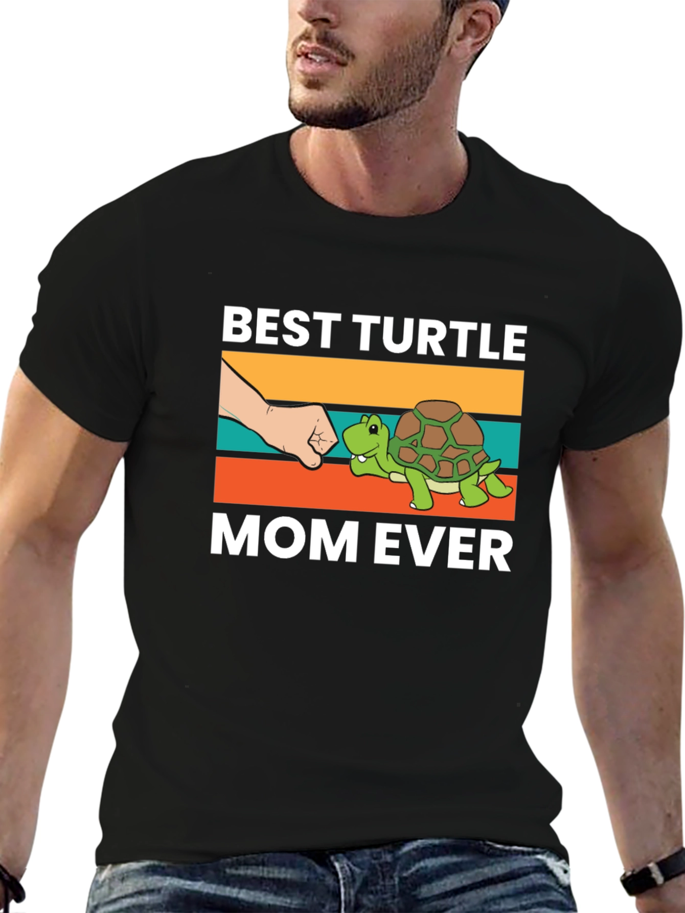 Best Turtle Mom Ever Graphic T-Shirt