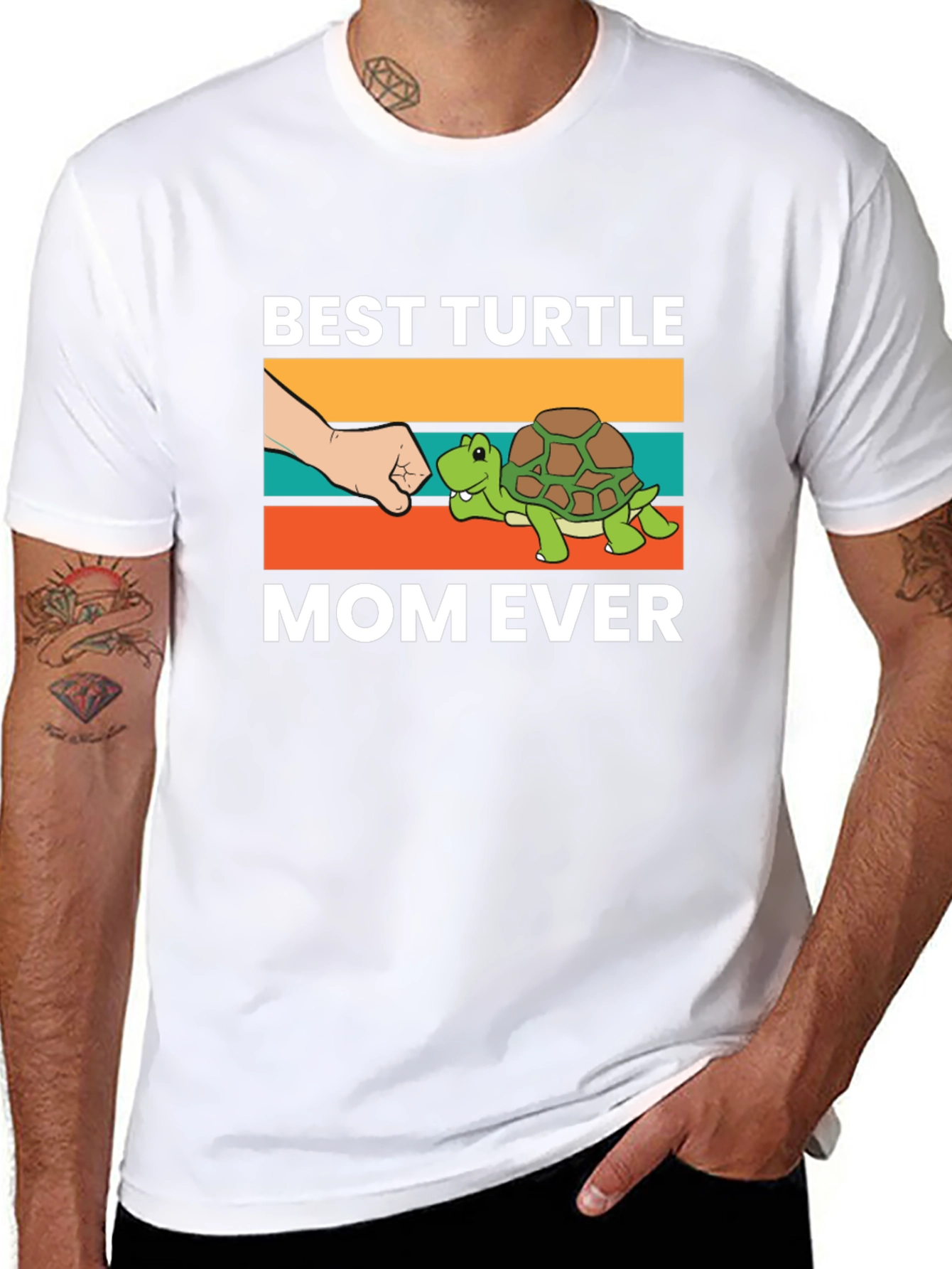 Best Turtle Mom Ever Graphic T-Shirt
