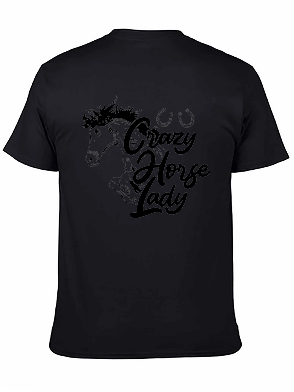 Crazy Horse Lady Graphic Tee - Unisex Fit
