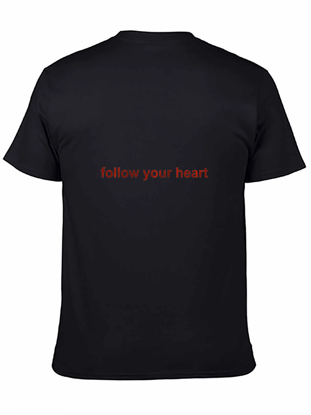 Follow Your Heart Black T-Shirt