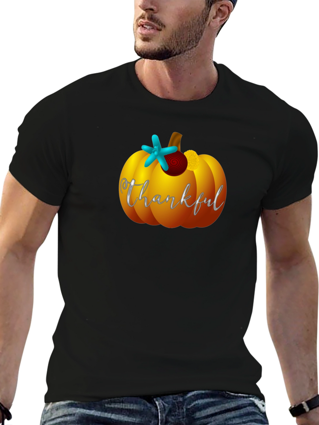 Thankful Pumpkin T-Shirt