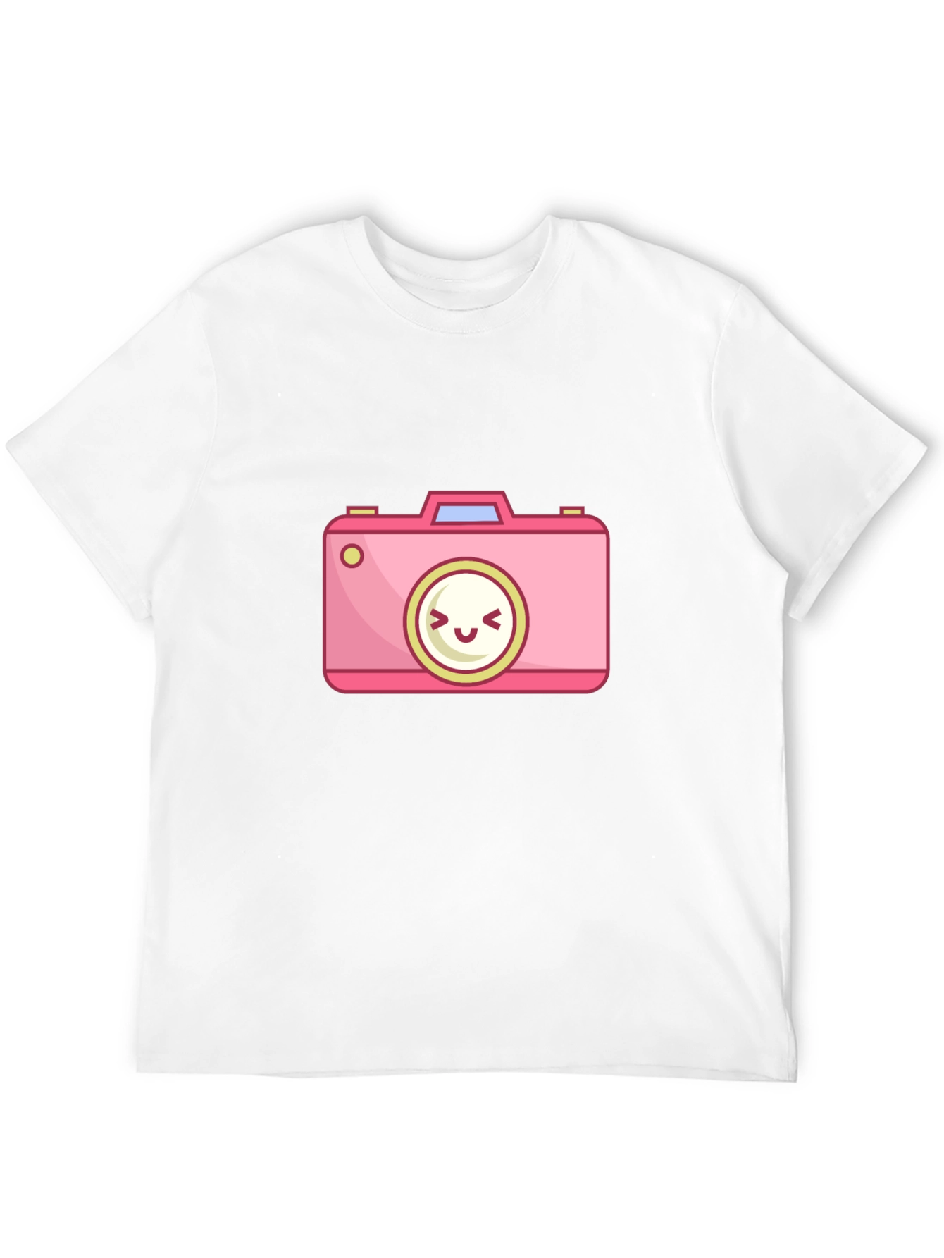 Cute Cartoon Camera Graphic T-Shirt