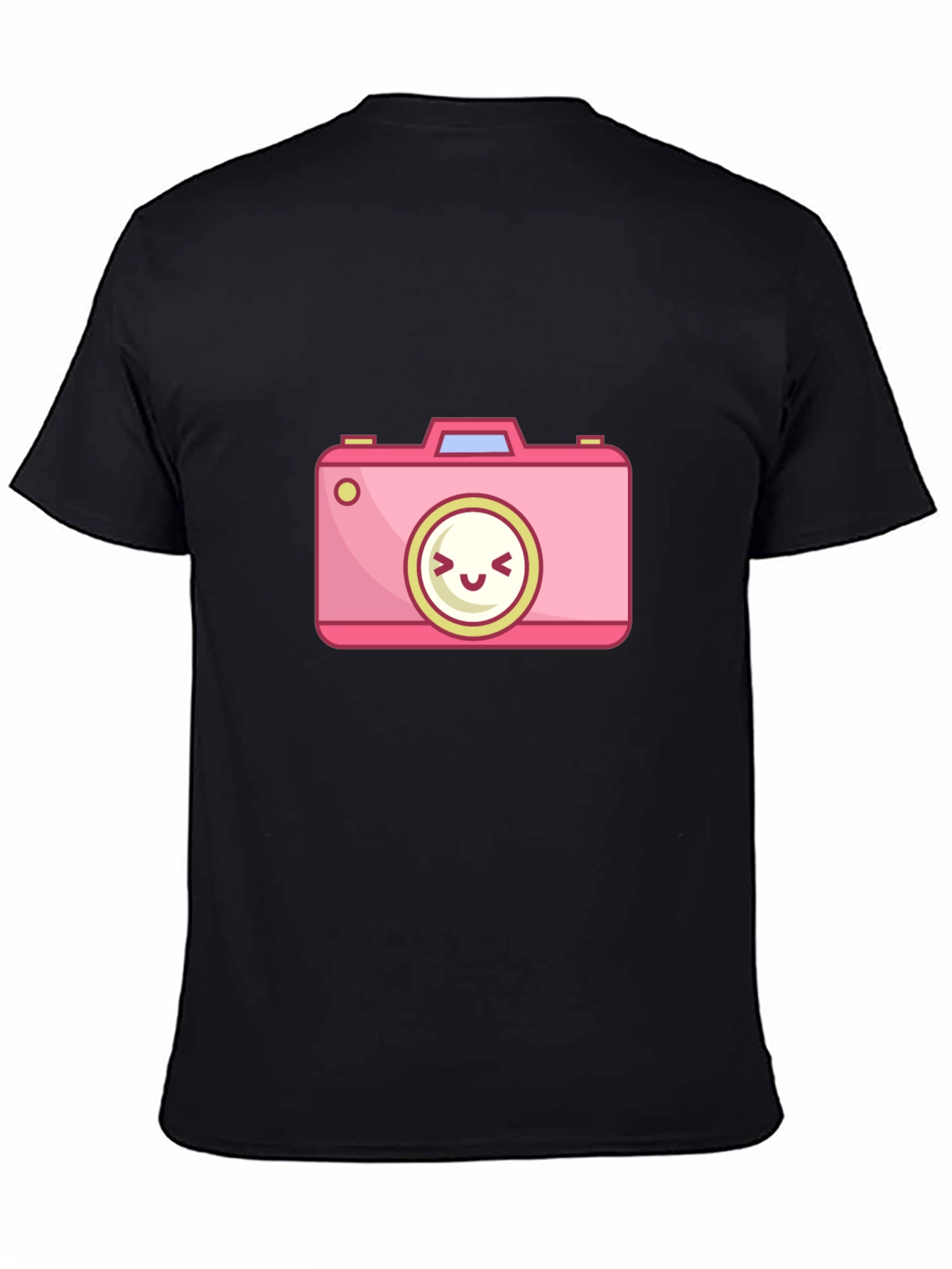Cute Cartoon Camera Graphic T-Shirt
