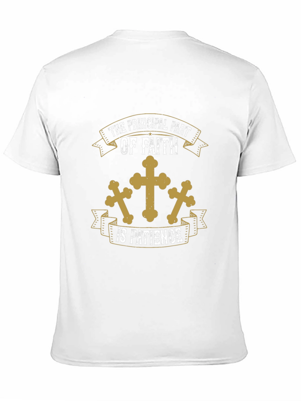 Faith & Patience Graphic Tee - Christian Apparel