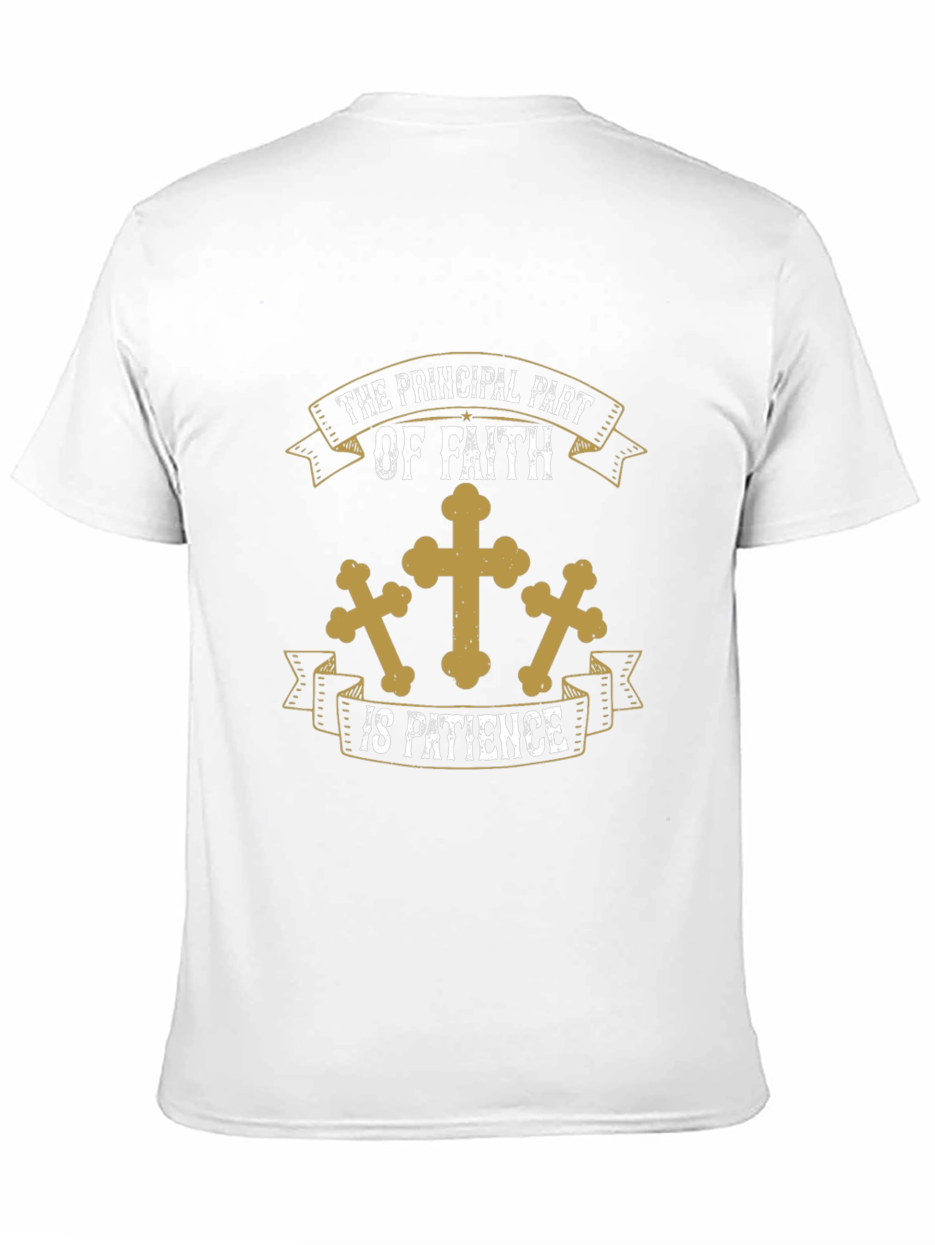 Faith & Patience Graphic Tee - Christian Apparel