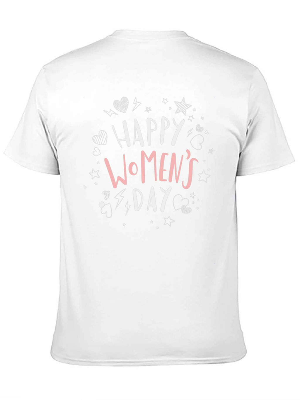 Happy Womens Day Graphic Tee - Black Unisex