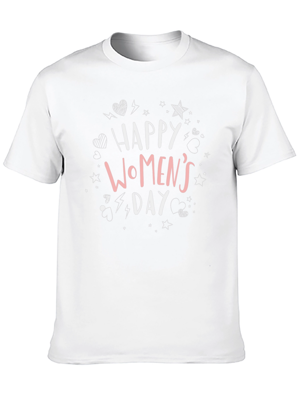 Happy Womens Day Graphic Tee - Black Unisex