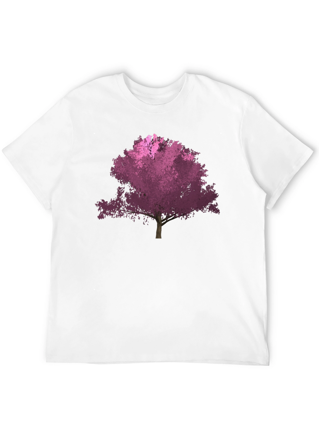 Tree Graphic Tee - Black Cotton Blend