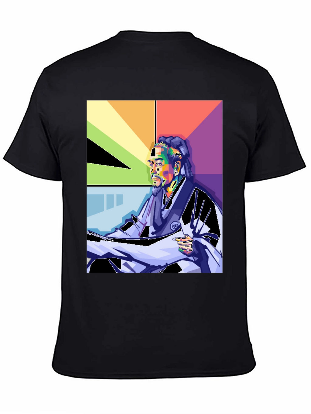 Snoop Dogg Pop Art Graphic Print T-Shirt