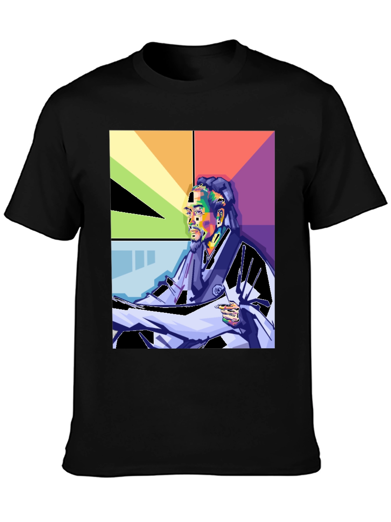Snoop Dogg Pop Art Graphic Print T-Shirt