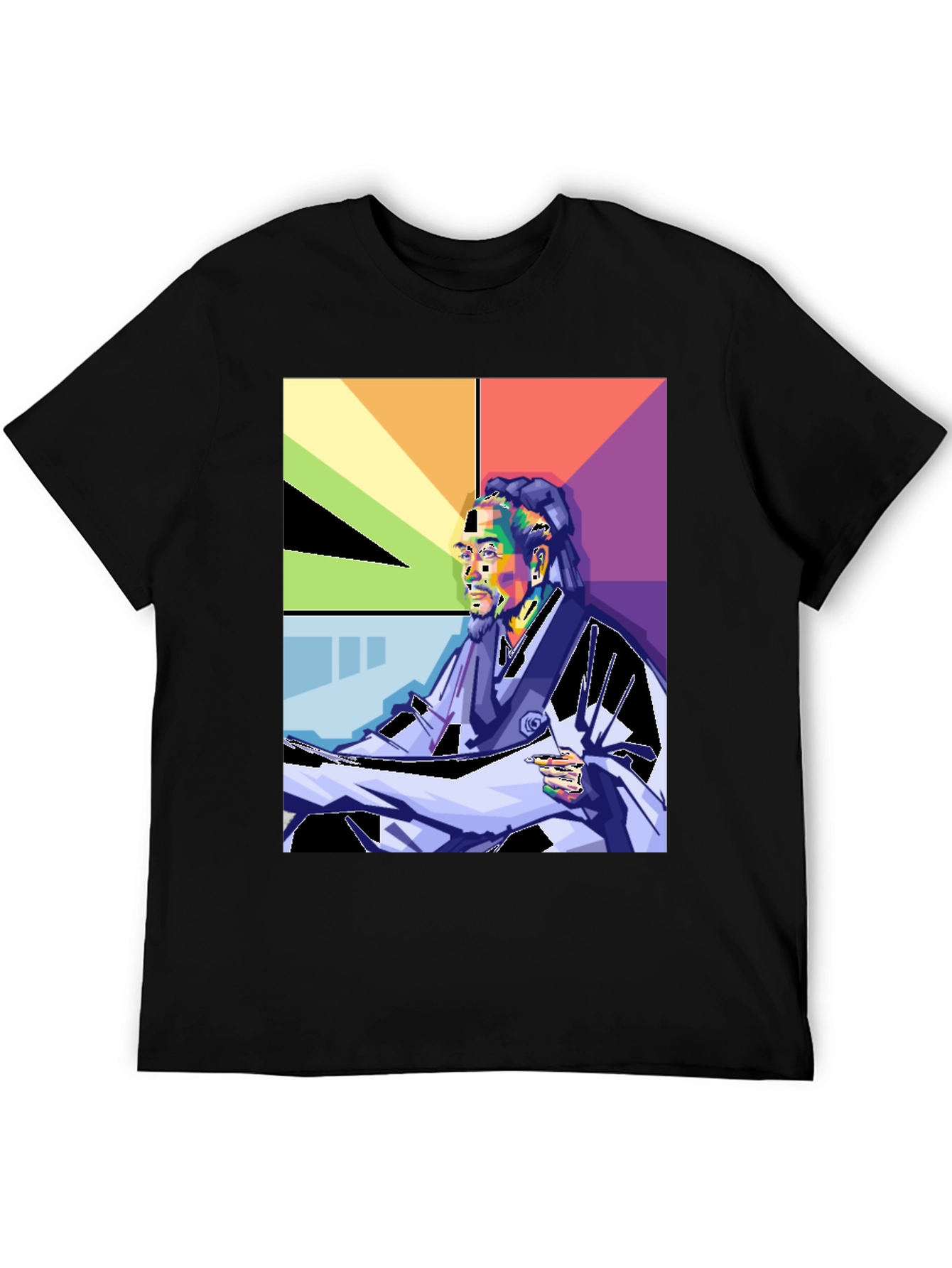 Snoop Dogg Pop Art Graphic Print T-Shirt