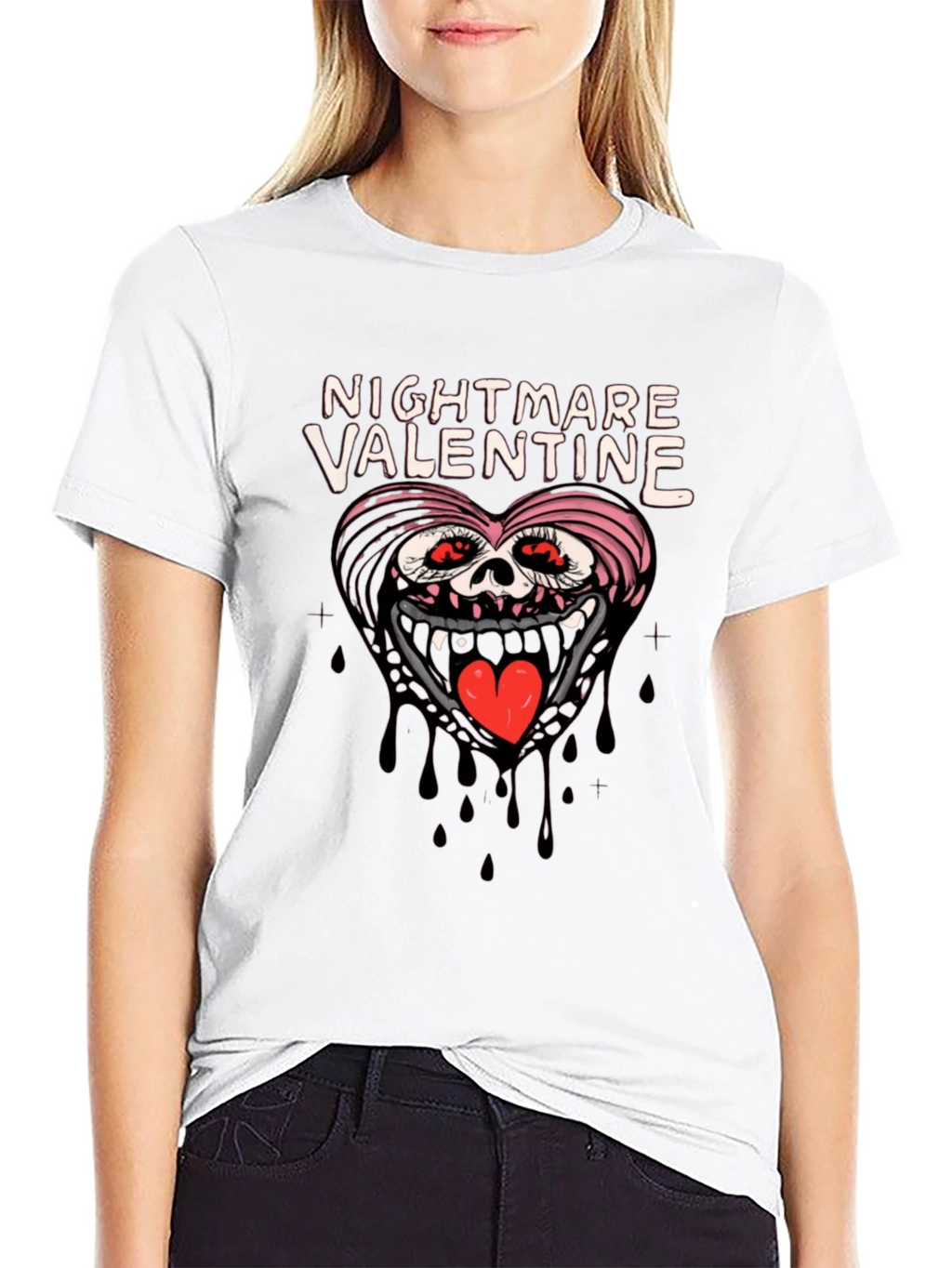 Nightmare Valentine Graphic T-Shirt