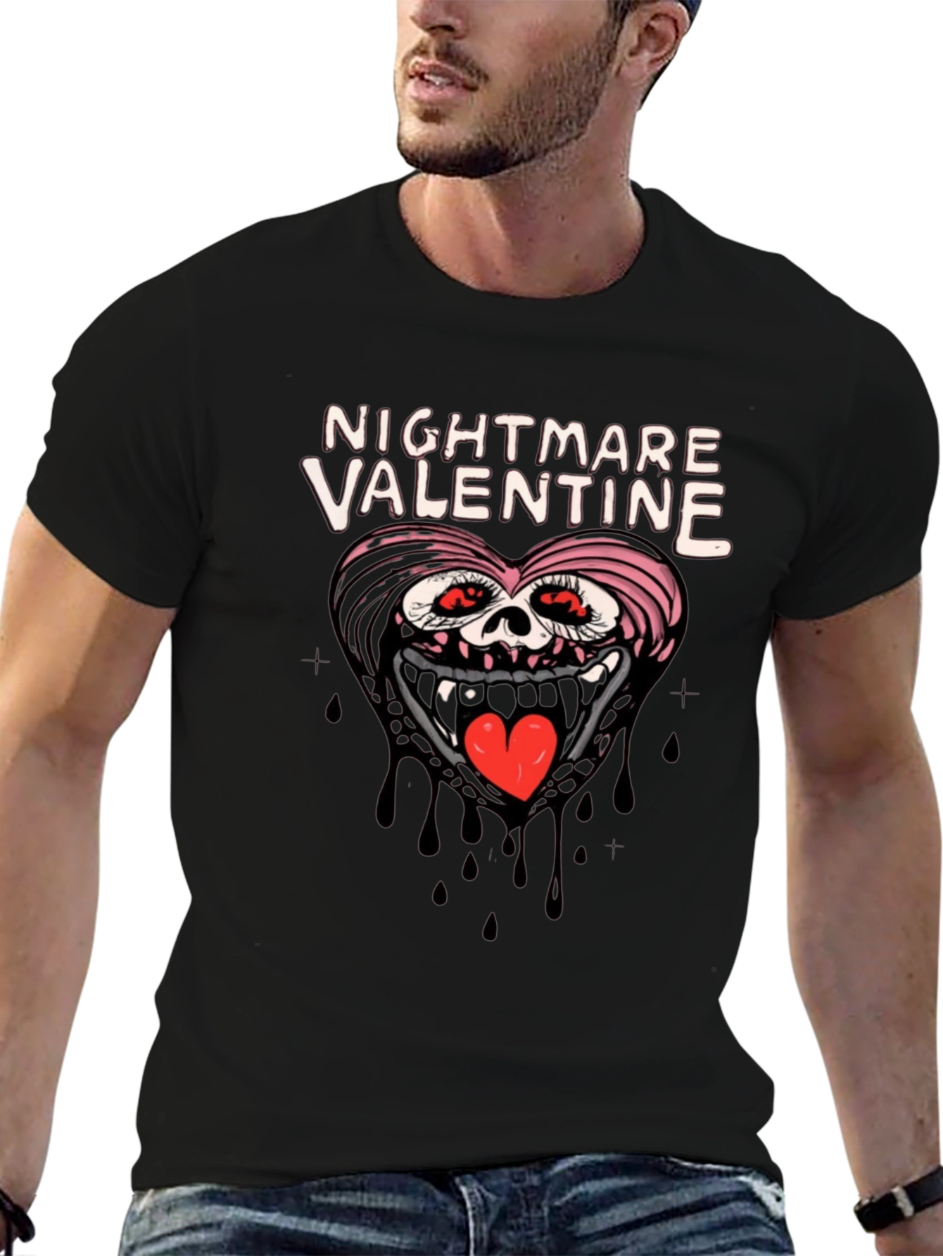 Nightmare Valentine Graphic T-Shirt