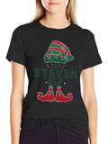 Personalized Steven Elf Christmas T-Shirt