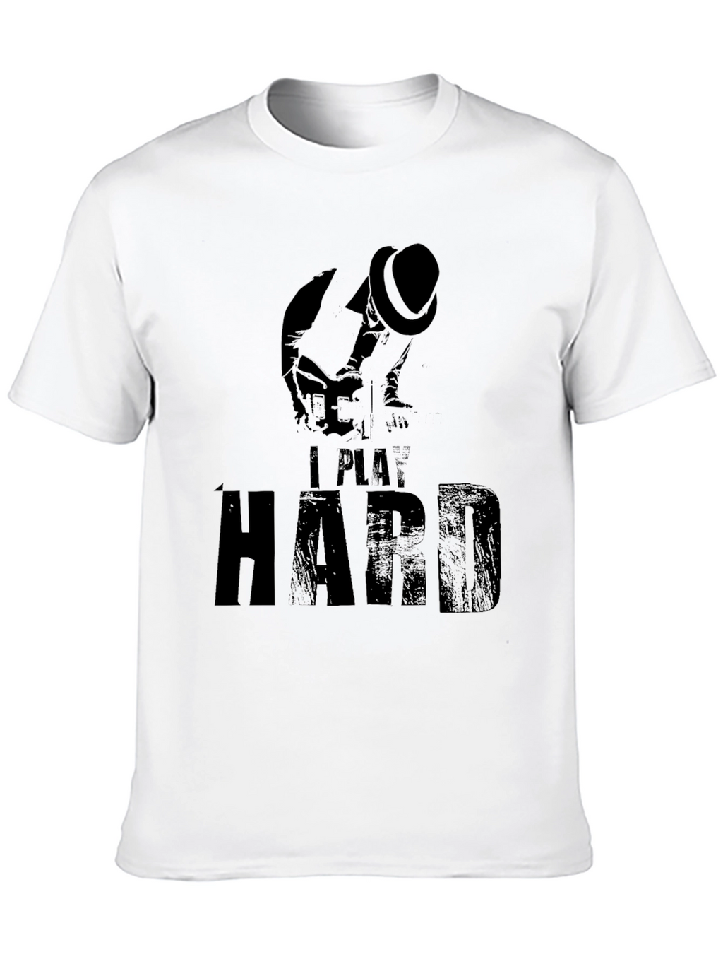 I Play Hard T-Shirt - Black