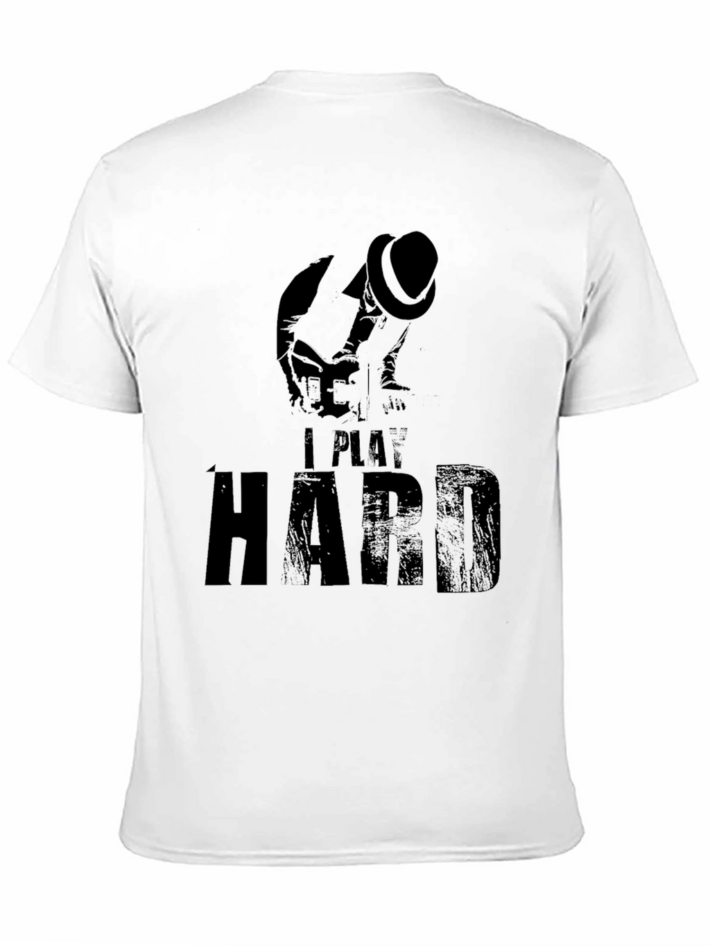 I Play Hard T-Shirt - Black