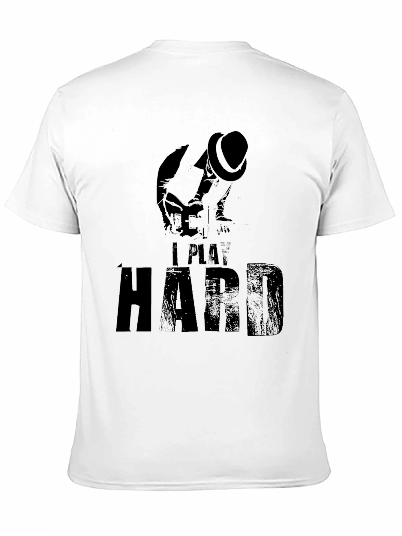 I Play Hard T-Shirt - Black