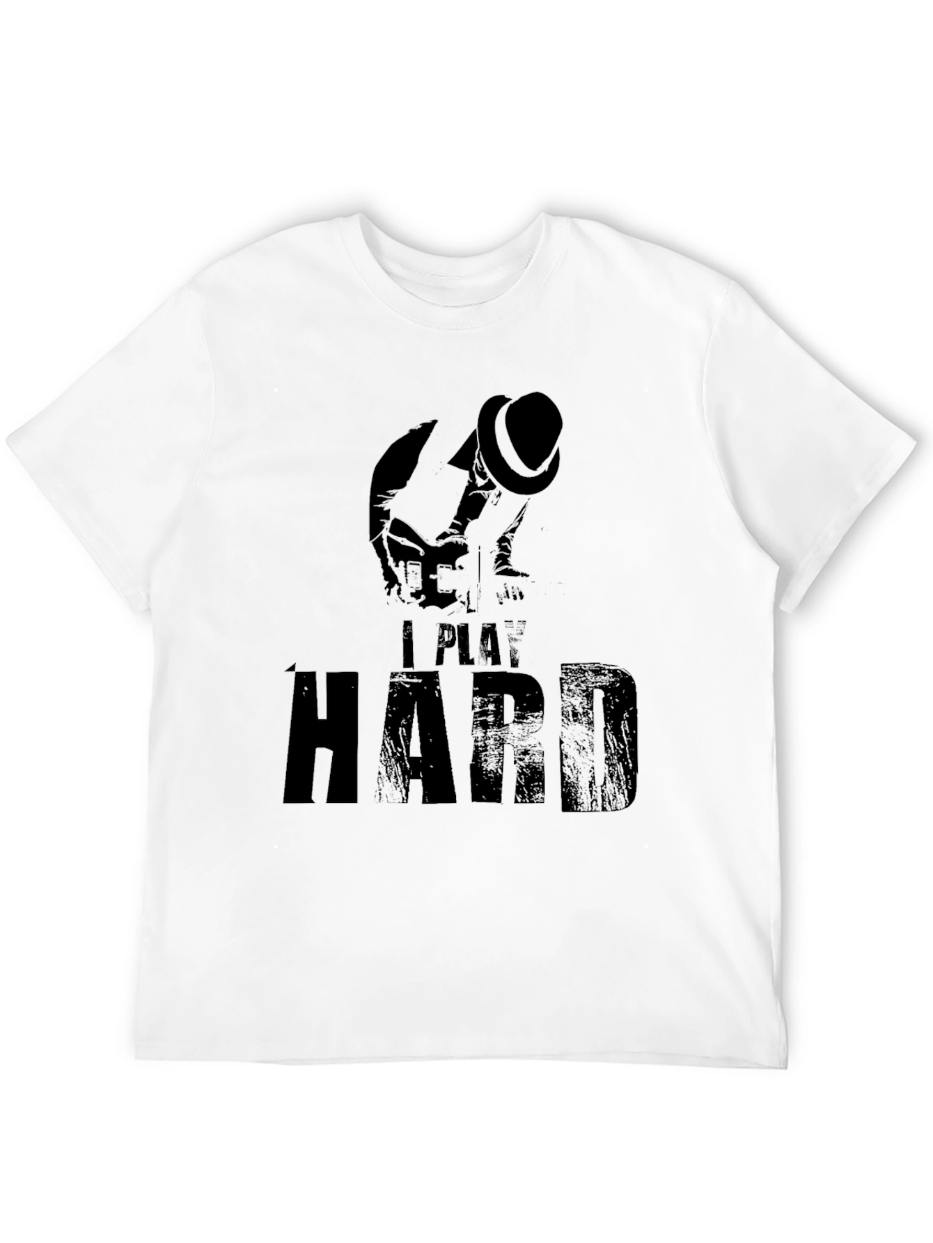 I Play Hard T-Shirt - Black