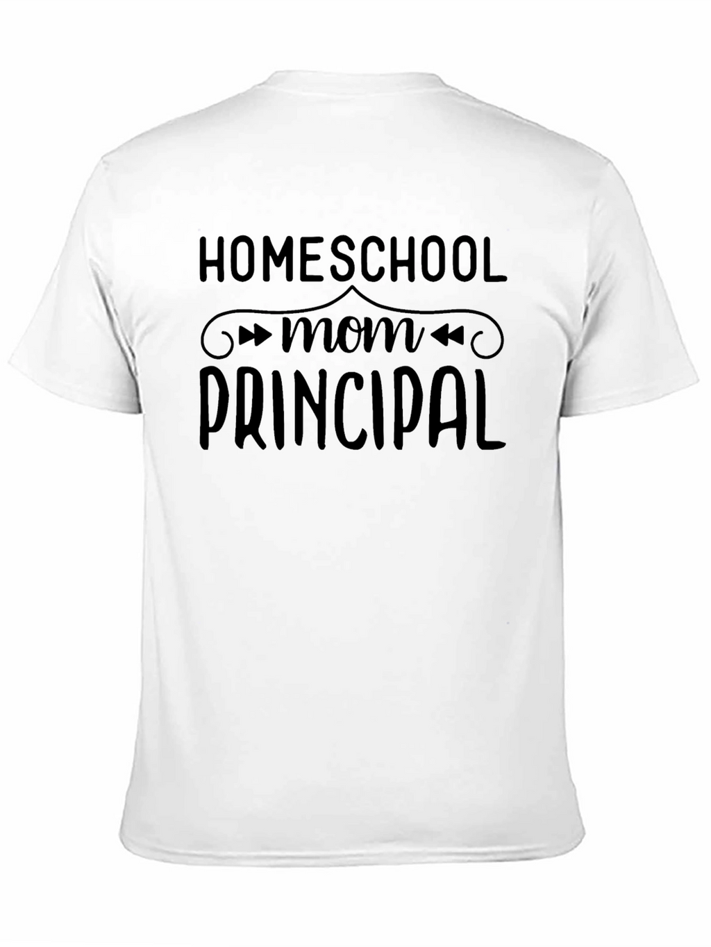Homeschool Mom Principal Graphic Tee - Black