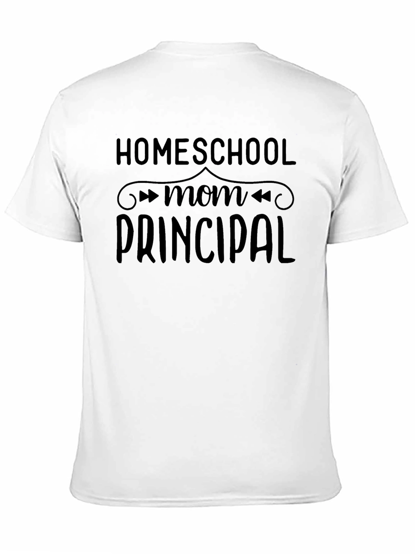 Homeschool Mom Principal Graphic Tee - Black