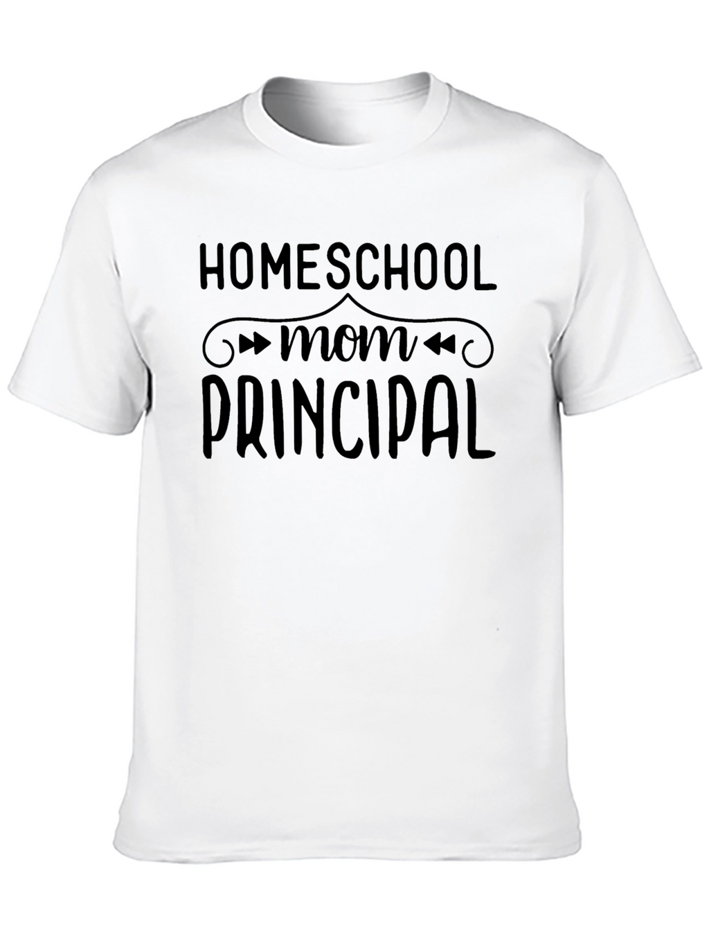 Homeschool Mom Principal Graphic Tee - Black