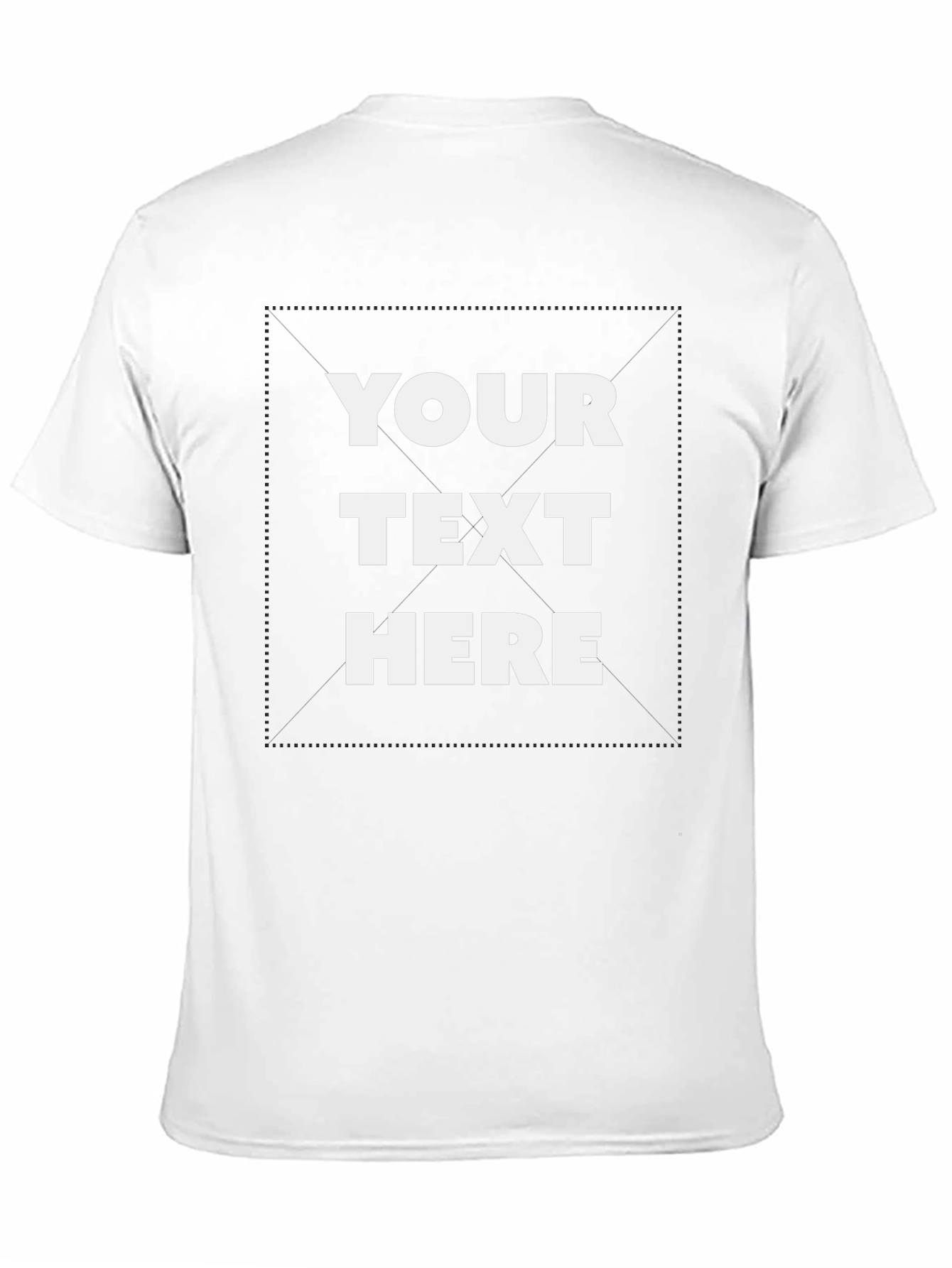 Customizable Black T-Shirt