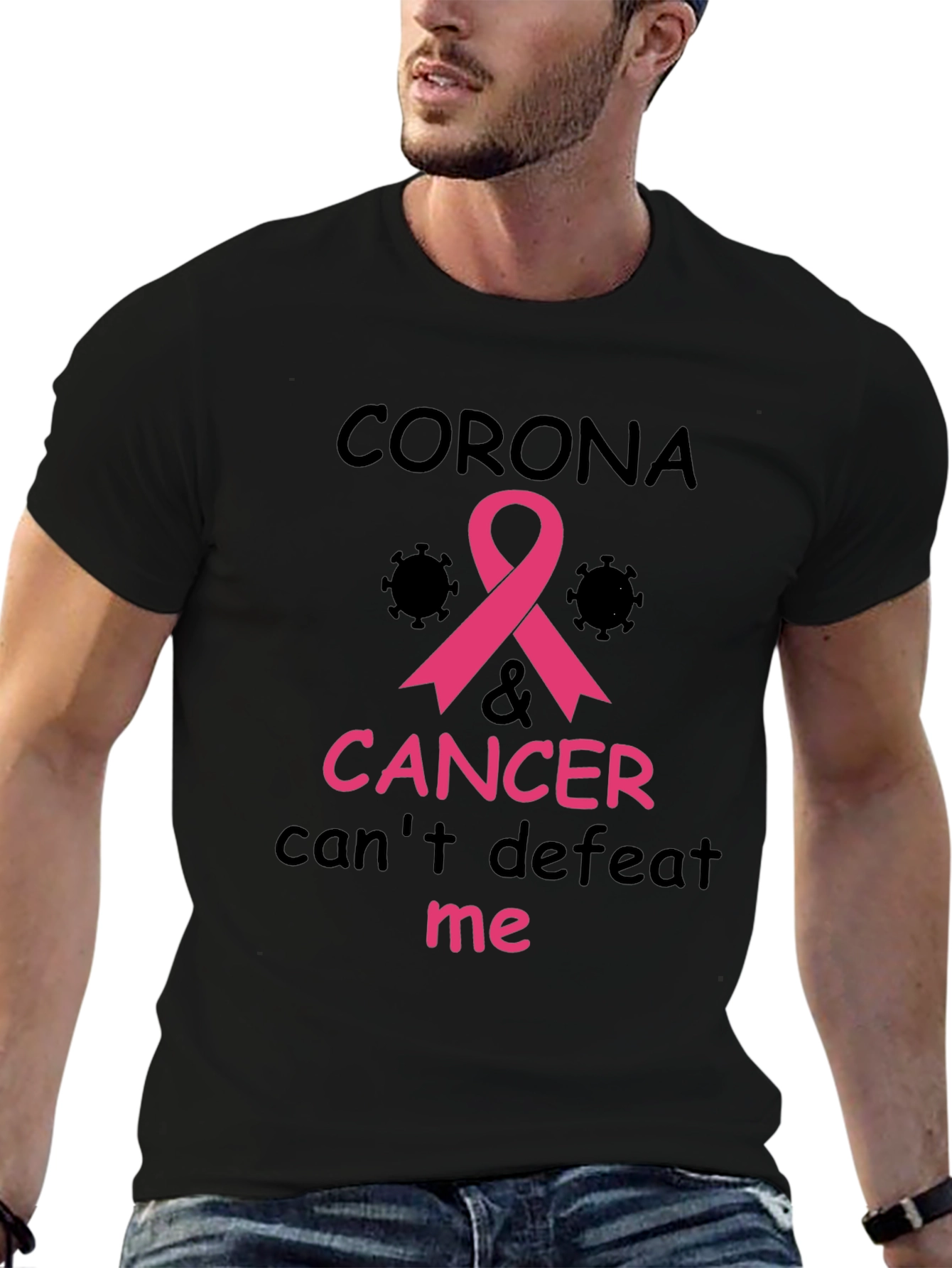 Corona & Cancer Awareness T-Shirt