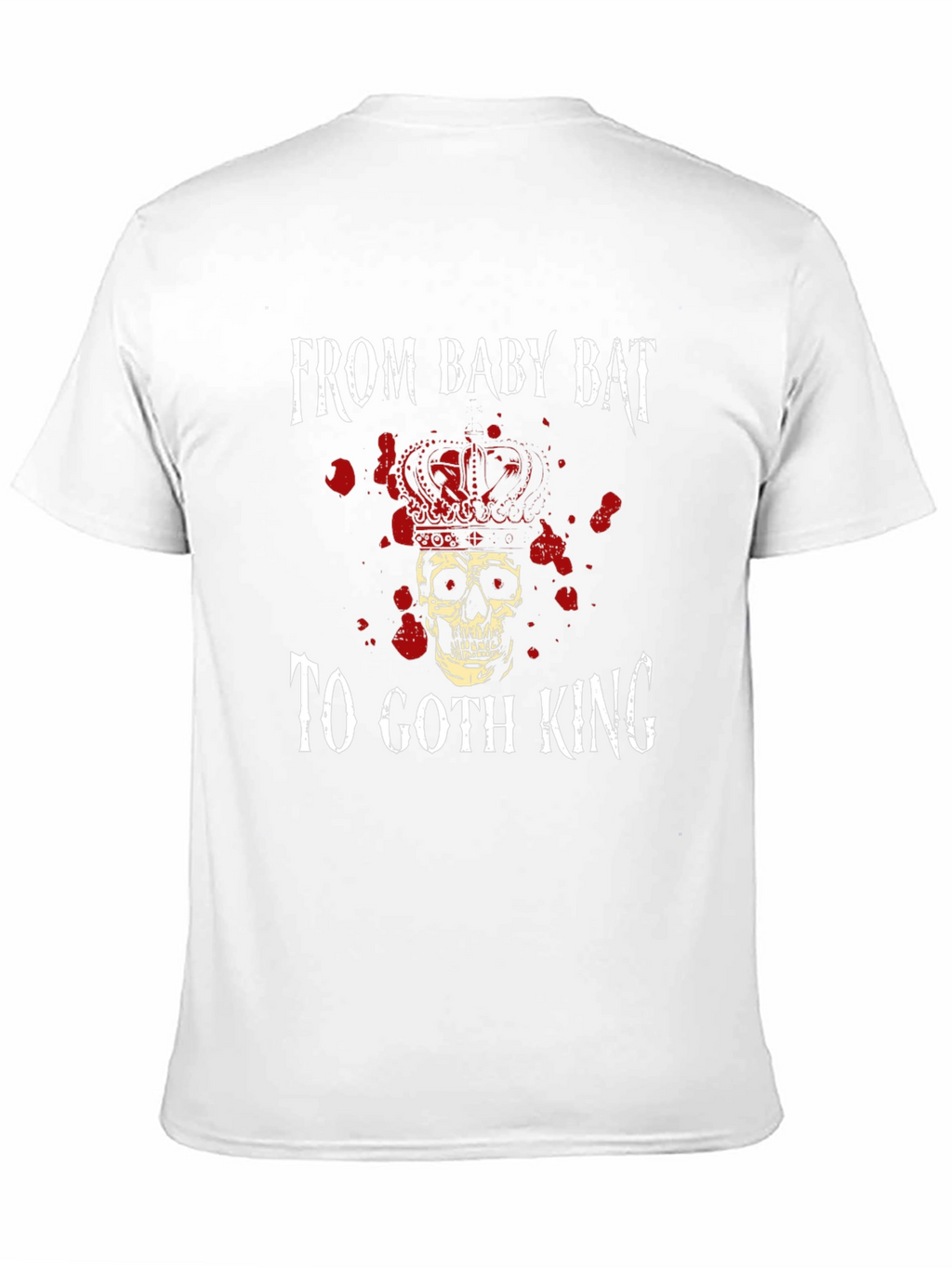 Goth King Graphic Tee - Baby Bat T-Shirt