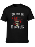 Goth King Graphic Tee - Baby Bat T-Shirt