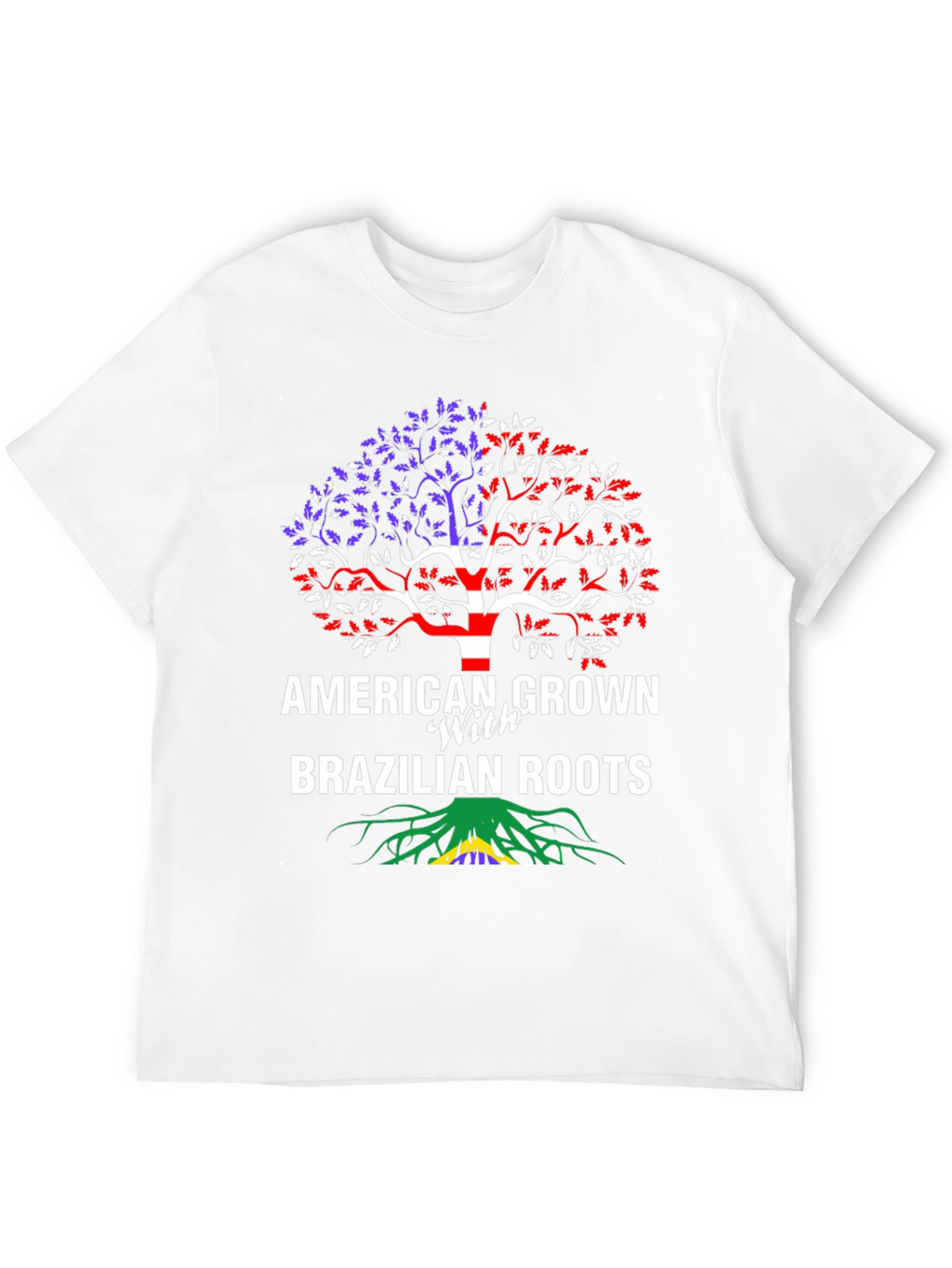 American Grown with Brazilian Roots T-Shirt