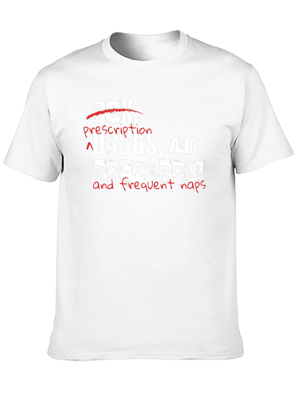 Funny Rock n Roll Naps T-Shirt
